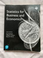 Statistics for business and economics, Ophalen of Verzenden, Zo goed als nieuw, Overige niveaus