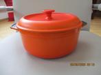 Frankrijk - gietijzer - braadpan - design, Huis en Inrichting, Keuken | Potten en Pannen, Gebruikt, Gietijzer, Ophalen of Verzenden