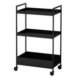 Ikea trolley NISSAFORS black, Huis en Inrichting, Ophalen, Gebruikt