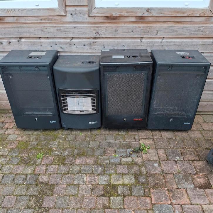 Partij Gaskachels - Diverse Modellen, Tuin en Terras, Tuinhaarden, Gebruikt, Ophalen