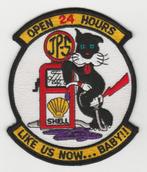 Embleem USA Naval Air Force - Squadron VS-24, bijtanken, Ophalen of Verzenden, Marine, Amerika, Embleem of Badge