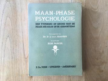 Maan-phase psychologie, 	J v Slooten, 	167 beschikbaar voor biedingen