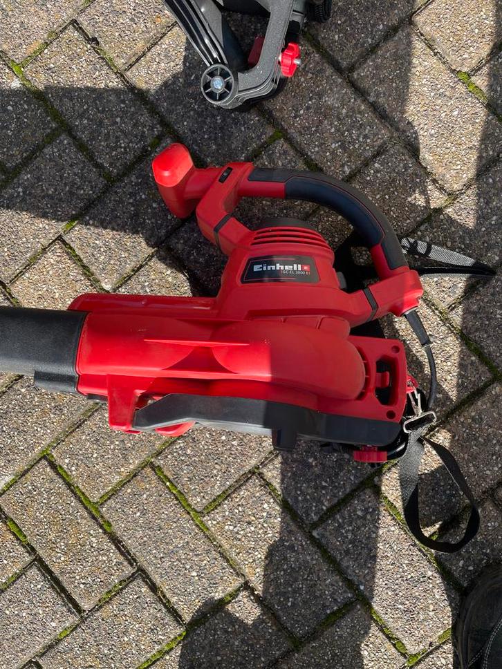 Einhell GC-EL 3000 E Bladblazer, Tuin en Terras, Bladblazers, Gebruikt, Handgedragen, Elektrisch, Met opvangzak, Ophalen of Verzenden