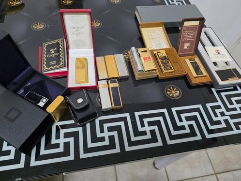 Aanstekers.cartier .dupont., Verzamelen, Rookartikelen, Aanstekers en Luciferdoosjes, Gebruikt, Aansteker, Ophalen of Verzenden