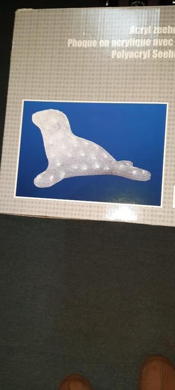 Kerstverlichting Zeehond beschikbaar voor biedingen
