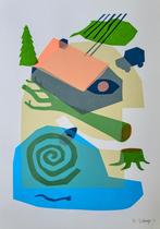 POSTER STANG GUBBELS, Antiek en Kunst, Kunst | Litho's en Zeefdrukken, Ophalen of Verzenden