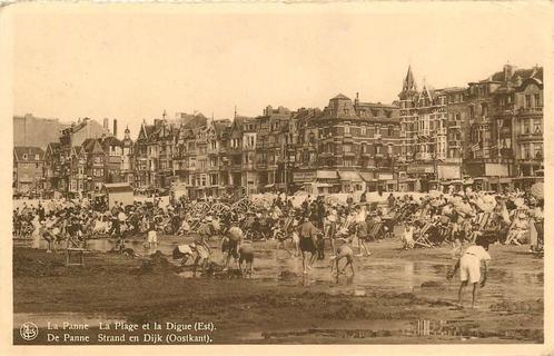 (376-010-017) De Panne Strand en Dijk, Verzamelen, Ansichtkaarten | Buitenland, Overig Europa, Verzenden