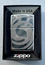 Vintage ZIPPO 3D abstract high polish chrome aansteker,, Verzamelen, Ophalen of Verzenden, Zo goed als nieuw, Aansteker