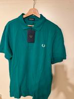 Nieuwe Fred Perry pique polo groen L, Kleding | Heren, Polo's, Verzenden, Nieuw, Groen, Fred Perry