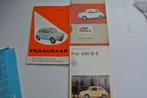 3x Fiat 600, Ophalen of Verzenden
