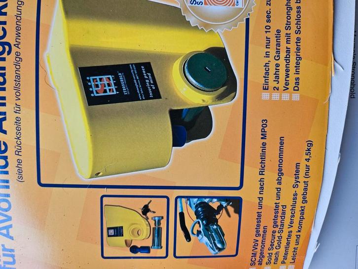 Ifor Williams Stronghold Dissel Slot, Auto diversen, Anti-diefstal, Gebruikt, Ophalen of Verzenden