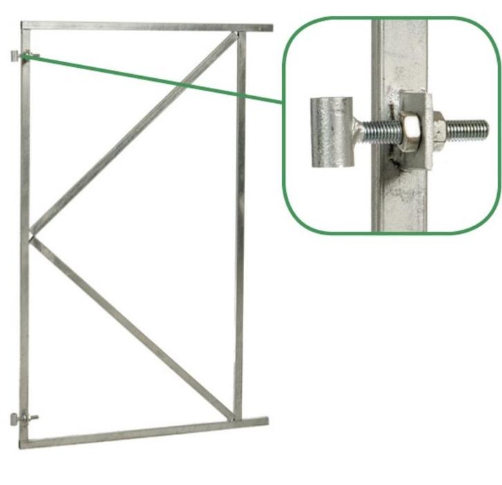 15% korting op poortframes en toebehoren, Tuin en Terras, Tuinpoorten, Nieuw, Looppoort, IJzer, 150 tot 200 cm, 100 tot 150 cm