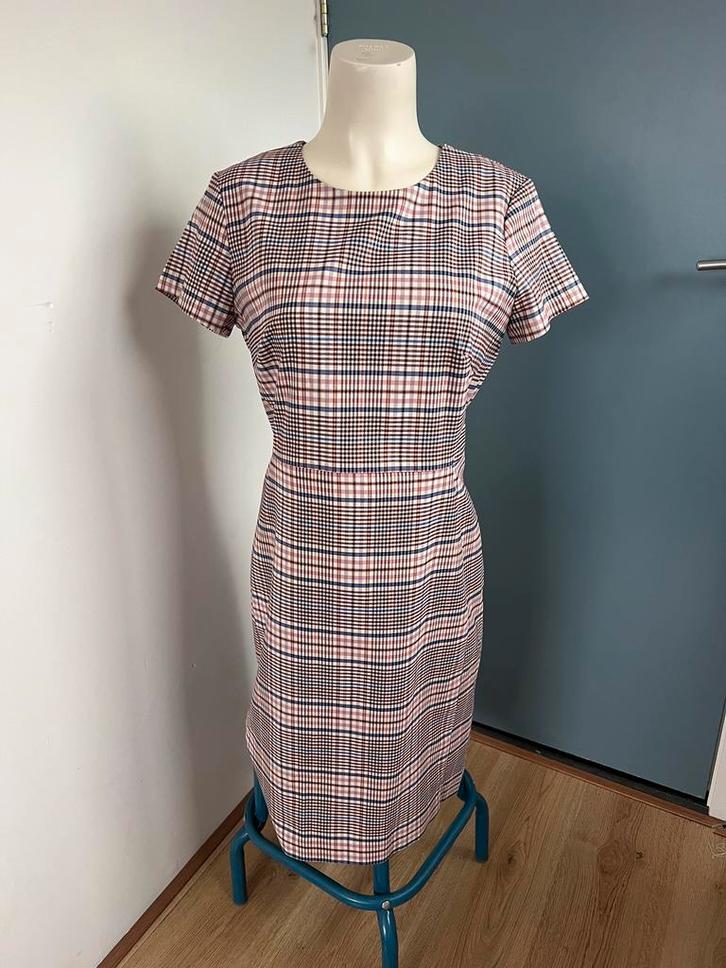 Inwear roze blauw beige geruite ruitjed jurk 40 adalia dress, Kleding | Dames, Jurken, Zo goed als nieuw, Maat 38/40 (M), Beige