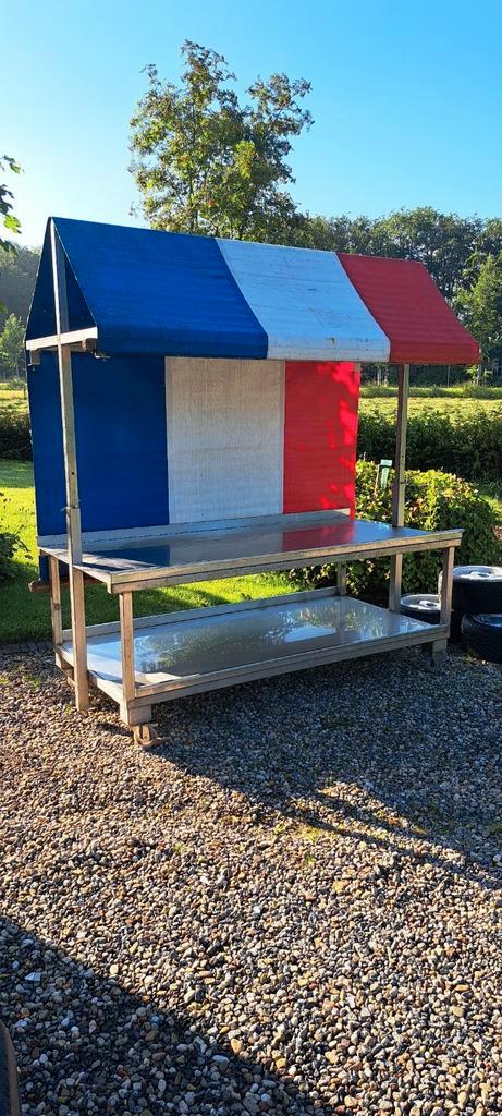 Geweldig mooie RVS Marktkraam ( Ruilen ) is Mogelijk, Hobby en Vrije tijd, Overige Hobby en Vrije tijd, Zo goed als nieuw, Ophalen of Verzenden