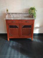 Vintage commode dressoir marmer blad, Huis en Inrichting, Ophalen, Gebruikt, 100 tot 150 cm, Vintage