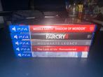 PS4 games, Avontuur en Actie, Vanaf 18 jaar, Verzenden, 1 speler
