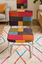 Vier (04) De Ridge Rib buisframe stoelen van Zuiver - kleurr, Ophalen, Zo goed als nieuw, Kunststof, Vier