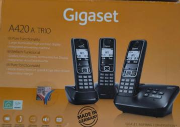 Gigaset A420A Trio Draadloze Telefoon beschikbaar voor biedingen
