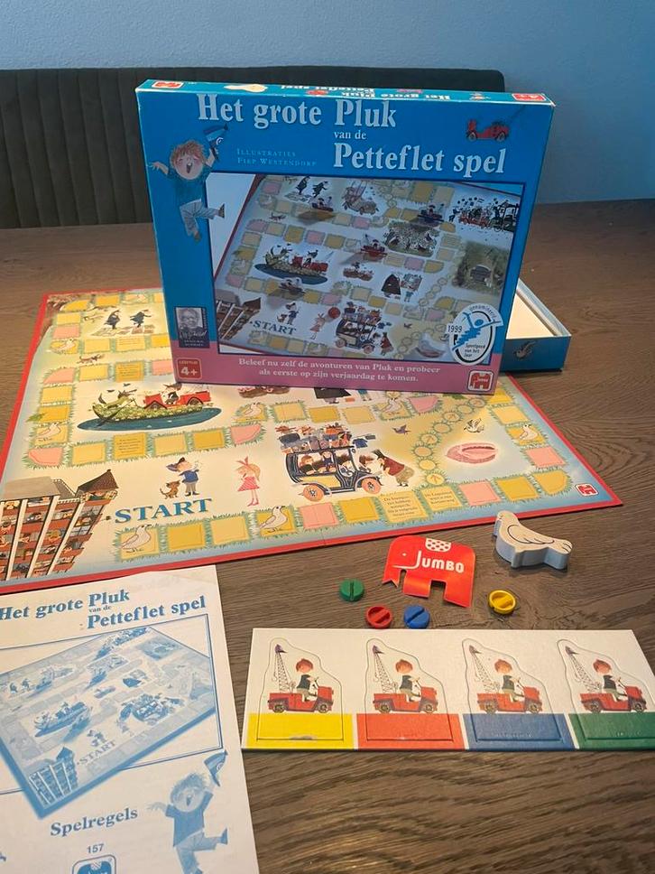 Pluk van de Petteflet Spel, Hobby en Vrije tijd, Gezelschapsspellen | Bordspellen, Nieuw, Ophalen of Verzenden