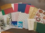 Hobbypakket voor het maken van kerstkaarten (C), Ophalen of Verzenden, Overige thema's, Overige typen