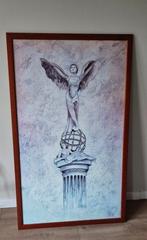 Groot schilderij van Engel, Huis en Inrichting, Woonaccessoires | Schilderijen, Tekeningen en Foto's, Ophalen, 125 cm of meer