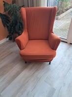 Gratis: Ikea Strandmom stoel oorfauteuil, Huis en Inrichting, Fauteuils, Ophalen, Zo goed als nieuw, 75 tot 100 cm, Stof