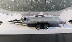Dubbel assige aanhangwagen / autoambulance 1:43 Cararama car, Verzenden, Nieuw, Overige typen, Overige merken
