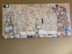 Gustav Klimt - de levensboom op Canvas - 90x180cm, Ophalen of Verzenden, Conditie