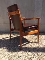 2 vintage stoelen Arne Vodder, Ophalen, Gebruikt, Twee, Bruin