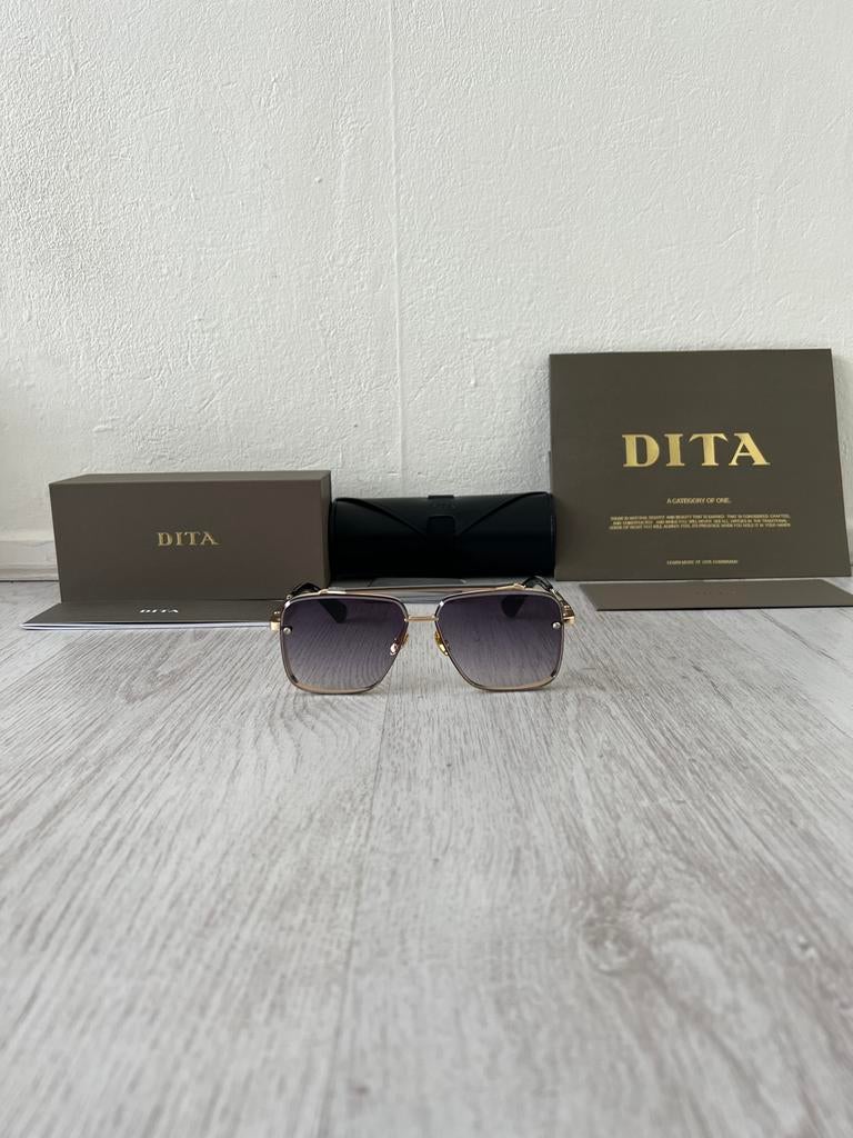 DITA Mach Six Zonnebril, Sieraden, Tassen en Uiterlijk, Zonnebrillen en Brillen | Dames, Overige merken, Zonnebril, Zwart, Ophalen of Verzenden