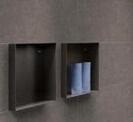 Looox inbouwnis antraciet 30x30cm, Ophalen of Verzenden, Nieuw, Rvs, Douche