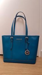 Originele Michael Kors handtas turquise, Ophalen of Verzenden, Zo goed als nieuw, Blauw, Handtas