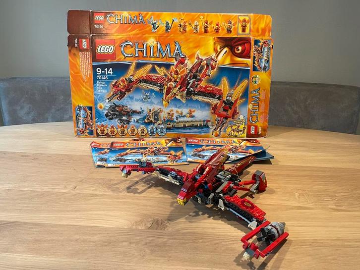 Lego Chima 70146 - Phoenix Vuurtempel, Kinderen en Baby's, Speelgoed | Duplo en Lego, Lego, Ophalen of Verzenden