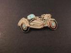 Zündapp KS601 met Steib zijspan, emaille pin, Verzamelen, Speldjes, Pins en Buttons, Ophalen of Verzenden, Gebruikt, Overige onderwerpen