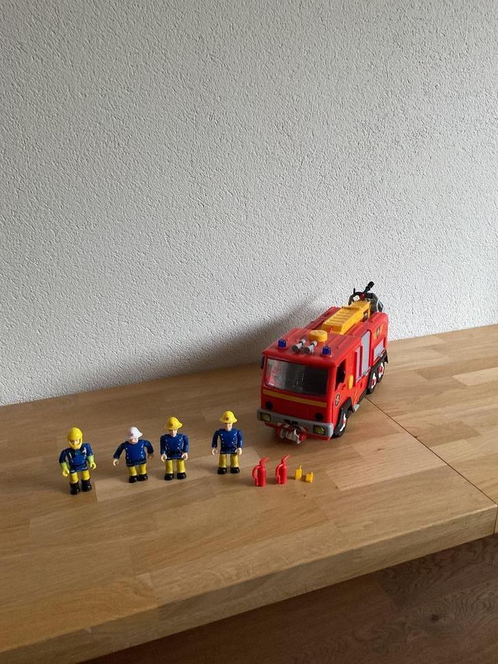Brandweerman Sam Jupiter - set 1, Kinderen en Baby's, Speelgoed | Speelgoedvoertuigen, Gebruikt, Ophalen