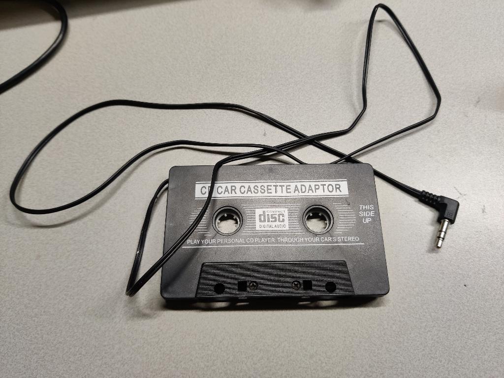 Cassette Adapter voor Auto CD Speler (AUX), Auto diversen, Ophalen of Verzenden, Gebruikt