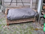 rieten hondenmand met kussen 93/55/40 cm (370), Ophalen of Verzenden, Zo goed als nieuw, Riet