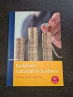 Basisboek Statistiek in business - Erven / van der Laan, Zo goed als nieuw, Rob Erven, Beta, HBO