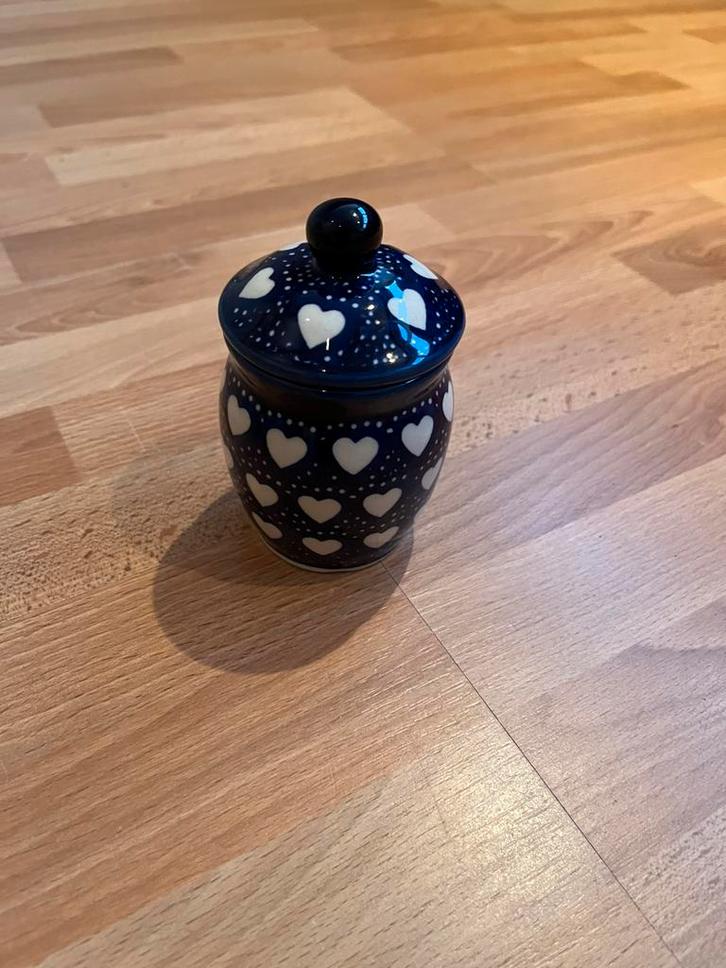 Bunzlau voorraadpotje, Huis en Inrichting, Keuken | Servies, Zo goed als nieuw, Overige stijlen, Keramiek, Ophalen of Verzenden