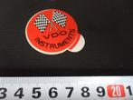 sticker VDO INSTRUMENTS finish vlaggen, Ophalen, Zo goed als nieuw