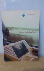 Folder boekje Reizen met Chauffeur - Ministerie V&W, Verzamelen, Ophalen of Verzenden, Zo goed als nieuw, Trein