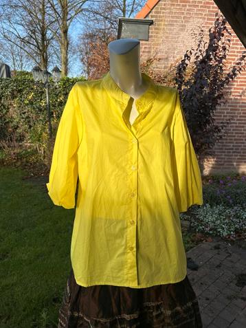 Nieuwe Gele blouse - Maat M van Beauregard beschikbaar voor biedingen