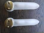 vintage wandlampjes, Huis en Inrichting, Lampen | Wandlampen, Ophalen of Verzenden, Gebruikt, Glas, Vintage