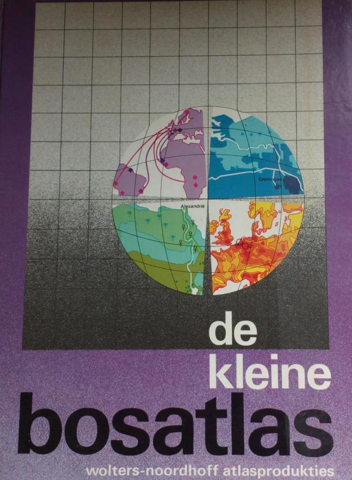 Boek- De kleine Bosatlas, Boeken, Atlassen en Landkaarten, Gelezen, Bosatlas, Overige gebieden, 1800 tot 2000, Verzenden