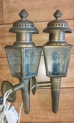 KOPEREN ANTIEKE KOETSLAMP, Antiek en Kunst, Ophalen of Verzenden