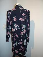 Studio Anneloes travel stof jurkje bloemen in kleur XXL, Studio Anneloes, Verzenden, Zwart, Maat 46/48 (XL) of groter