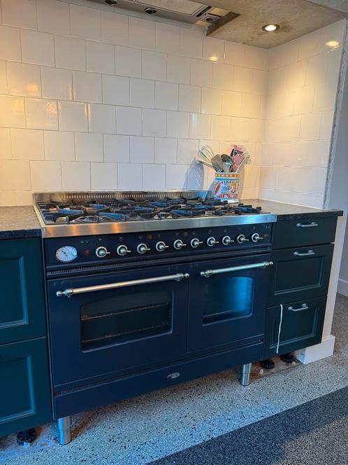 Boretti 6-pits Gasfornuis, Witgoed en Apparatuur, Fornuizen, Gebruikt, Vrijstaand, Gas, 5 kookzones of meer, 85 tot 90 cm, 60 cm of meer