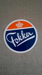 FOKKER sticker, Ophalen of Verzenden, Zo goed als nieuw