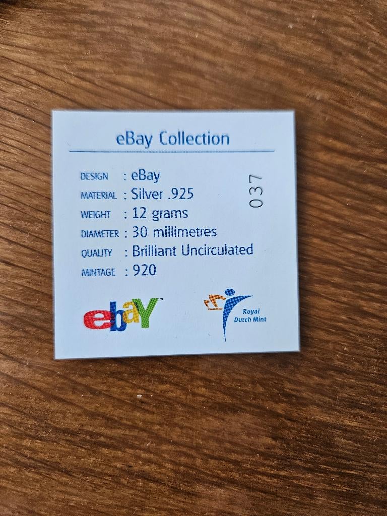 zilveren penning ebay, Postzegels en Munten, Munten | Nederland, Koningin Beatrix, Zilver, Losse munt, Overige waardes