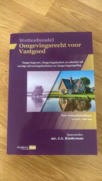 Wettenbundel Omgevingswet voor vastgoed beschikbaar voor biedingen